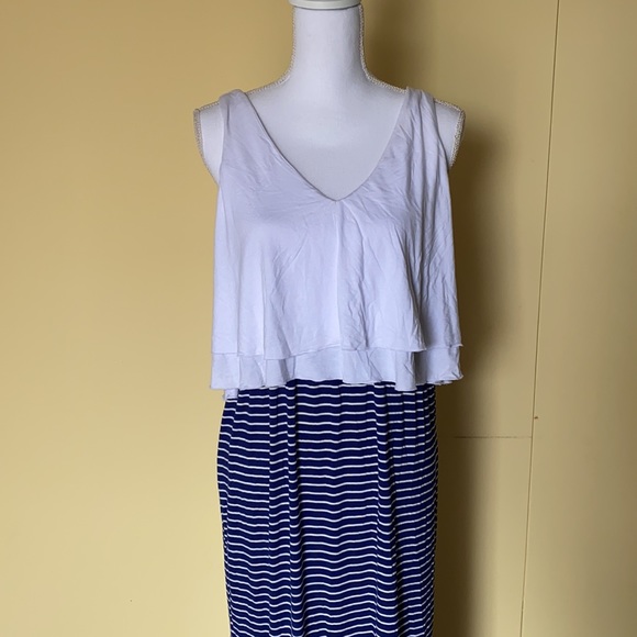 Attention Maxi dress size L - Picture 3 of 9